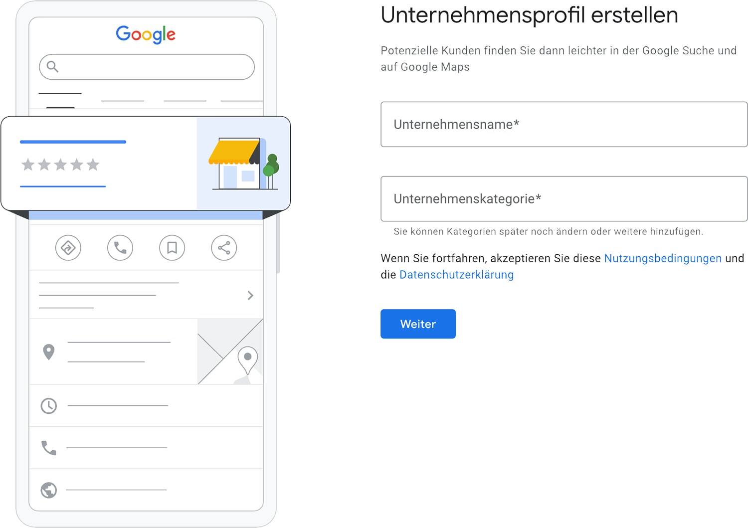 Tipp: Integrieren Sie Ihr Hauptkeyword in den Namen Ihres Unternehmensprofils, um Ihre Relevanz und Auffindbarkeit bei spezifischen Suchanfragen zu steigern. Beispielsweise könnte „Mustermann GmbH“ umbenannt werden in „Mustermann Dienstleistungen Berlin“. Stellen Sie sicher, dass Sie die richtigen Kategorien in Ihrem Google-Unternehmensprofil auswählen. Die Hauptkategorie sollte Ihre primäre Dienstleistung widerspiegeln, während passende Nebenkategorien spezifische Leistungen abdecken. Dies erhöht die Chancen, dass Ihr Unternehmen bei verschiedenen Suchanfragen angezeigt wird. Achten Sie darauf, übermäßiges Keyword-Stuffing zu vermeiden, da dies von Google als Manipulation gewertet werden kann.